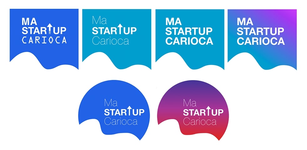 Propostas de logos - Ma Startup Carioca