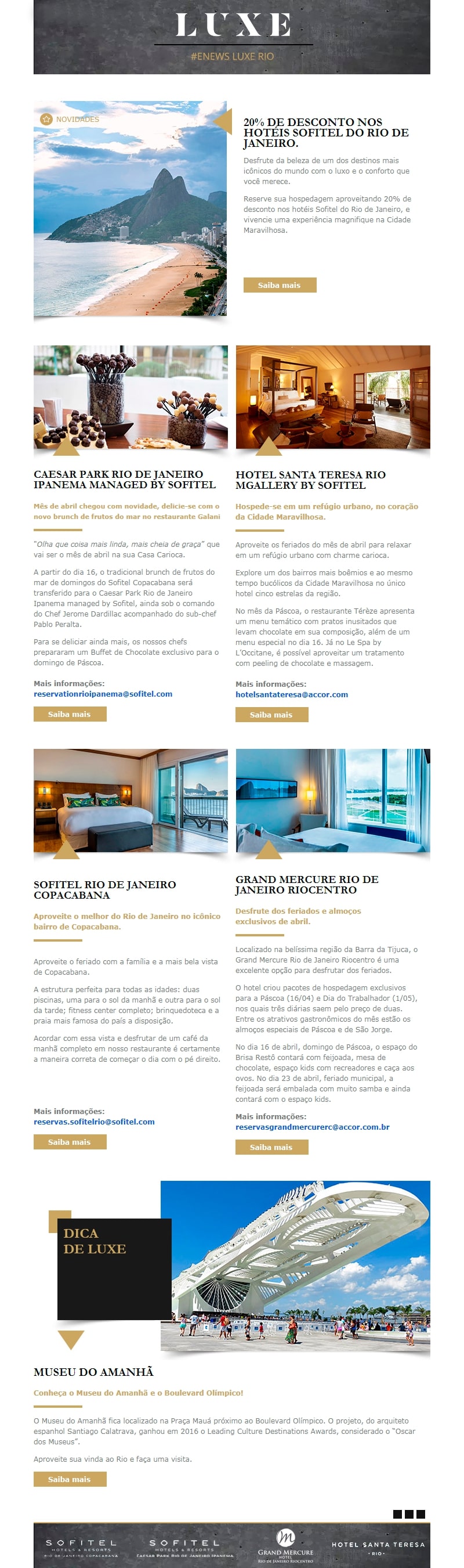 Newsletter Accor Luxe